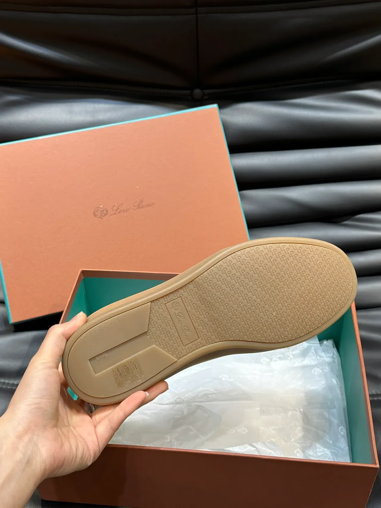 Beige Suede and White Lifestyle Sneakers 2