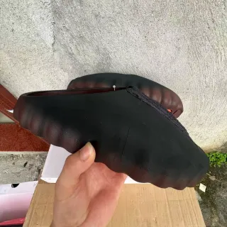 Black and Brown Leather Slip-On Casual Shoe