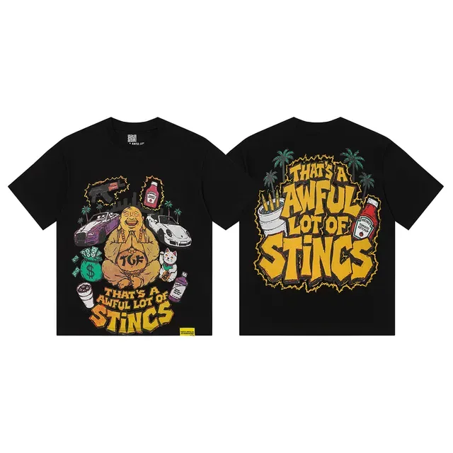 Black Graphic Print Oversized T-Shirt 5