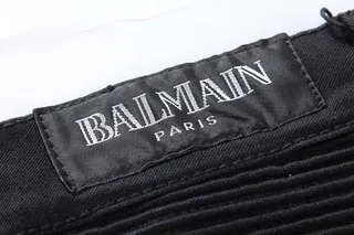 Black Moto-Style Zippered Knee-Panels Jeans 13