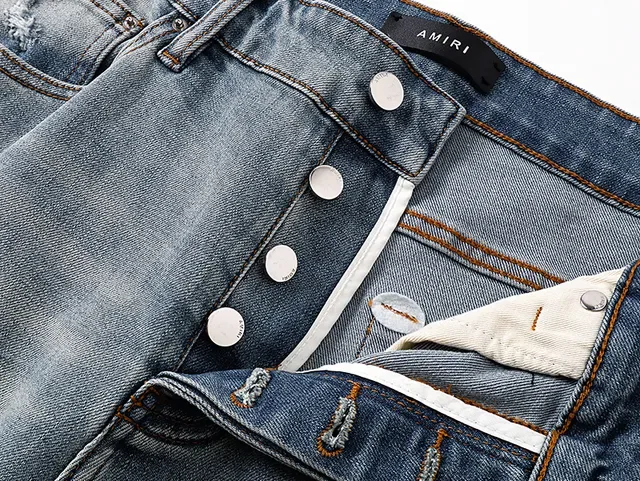 Blue Black Light-Wash Distressed Denim Mid-Thigh Length Shorts 10