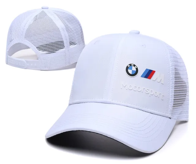 BMW Motorsport Logo brodé Noir Rouge Bleu Casquette de baseball 2