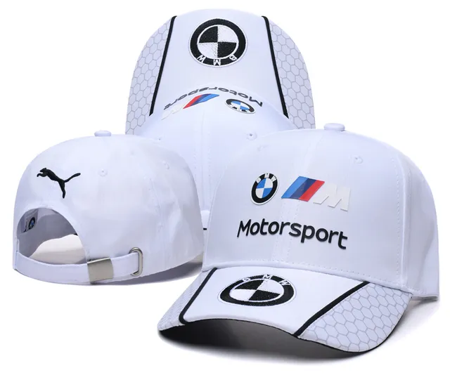 BMW Motorsport Logo brodé Noir Rouge Bleu Casquette de baseball 4