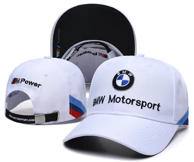 BMW Motorsport Logo brodé Noir Rouge Bleu Casquette de baseball 5
