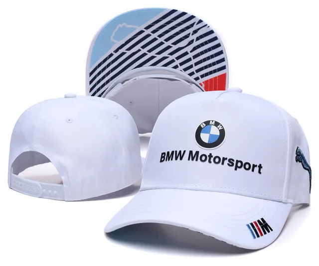 BMW Motorsport Logo brodé Noir Rouge Bleu Casquette de baseball 6