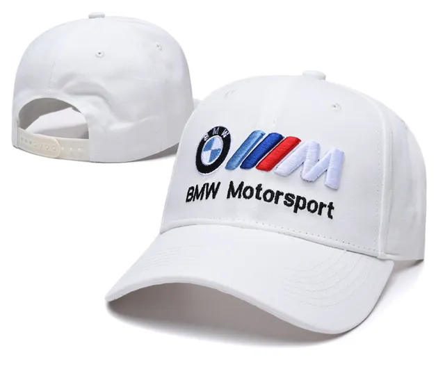 BMW Motorsport Logo brodé Noir Rouge Bleu Casquette de baseball 16