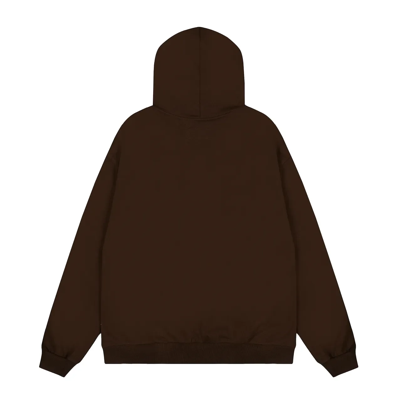 Brown Beige Oversized Hoodie Jogger Pants Tracksuit 3