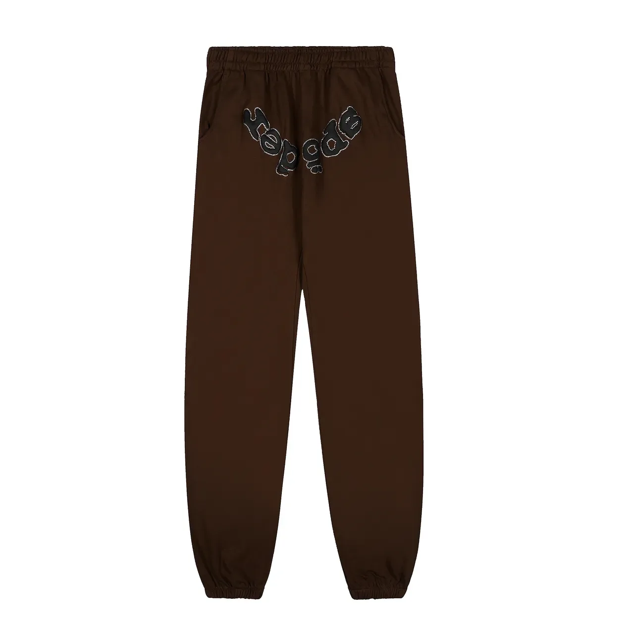 Brown Beige Oversized Hoodie Jogger Pants Tracksuit 4