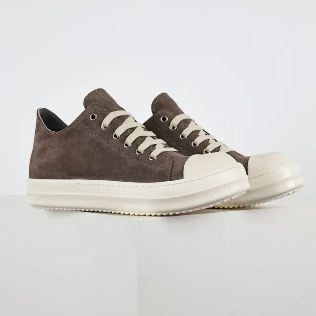 Brown Suede Platform Lace-Up Lifestyle Sneakers 3