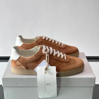 Brunello Cucinelli Tênis Lifestyle de Camurça Low-Top