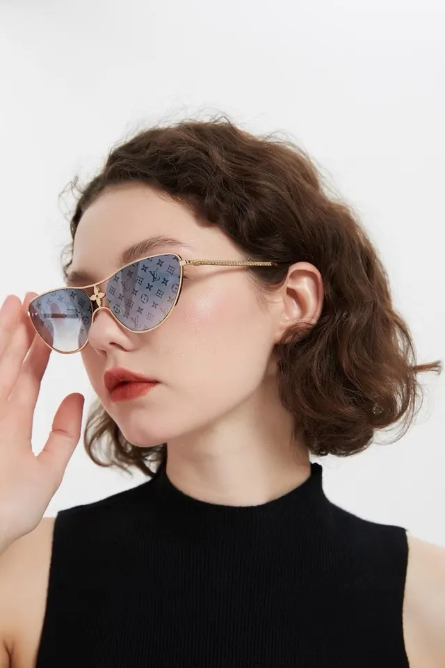 Cat-Eye Gradient Pink Sunglasses 7