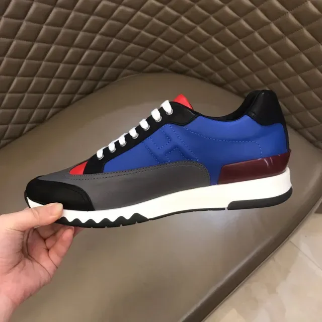 Color-Blocked Layered Synthetic Upper Lifestyle Sneaker 3