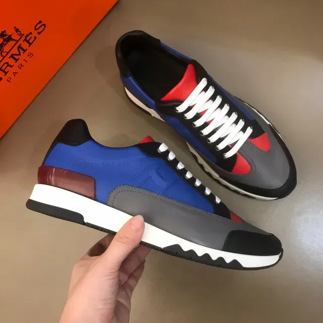 Color-Blocked Layered Synthetic Upper Lifestyle Sneaker 7