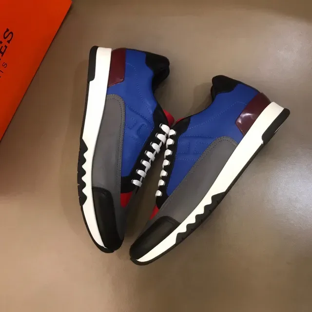 Color-Blocked Layered Synthetic Upper Lifestyle Sneaker 8