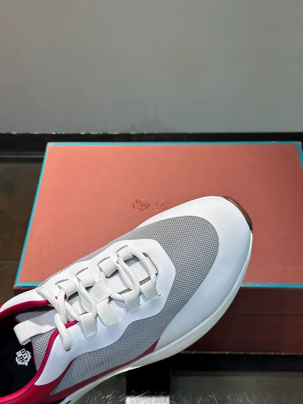 Color-Blocked Mesh and Synthetic Low-Top Lifestyle Sneakers 2