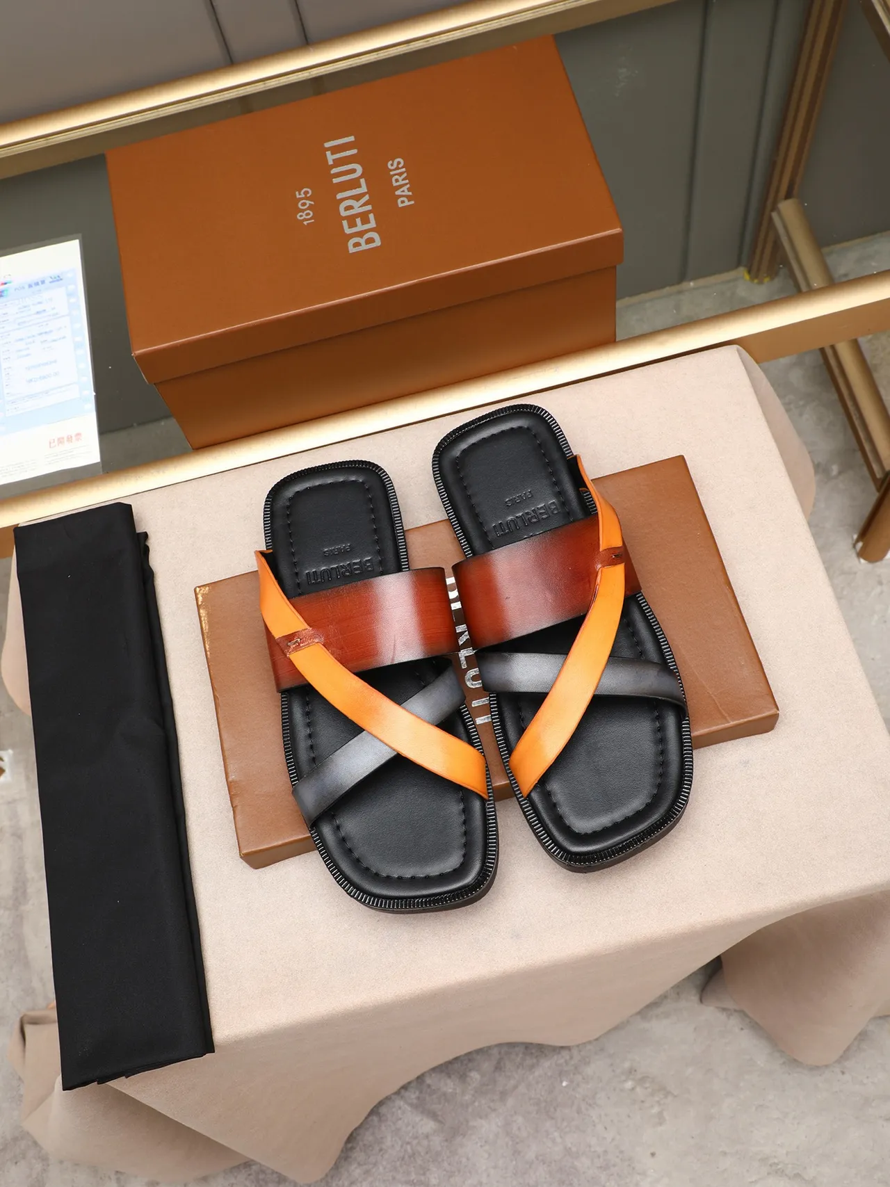 Color-Blocked Multi-Strap Flat Casual Sandals 5