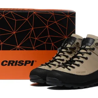 CRISPI Beige and Black GORE-TEX Technical Hiking Boots