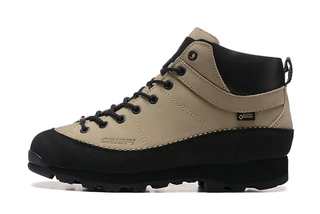 CRISPI Bege e Preto GORE-TEX Botas de trekking técnicas 2