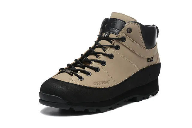 CRISPI Bege e Preto GORE-TEX Botas de trekking técnicas 3