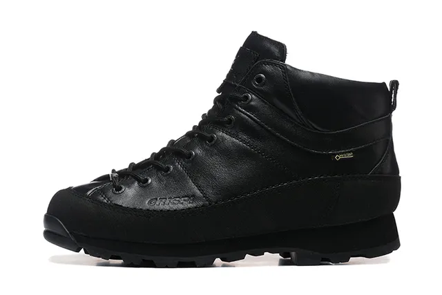 CRISPI Bege e Preto GORE-TEX Botas de trekking técnicas 11