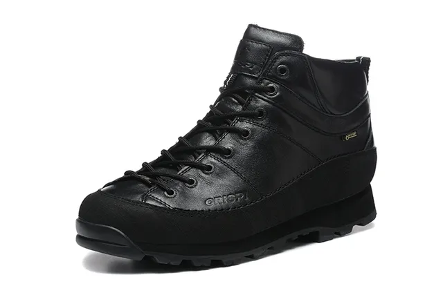 CRISPI Bege e Preto GORE-TEX Botas de trekking técnicas 12