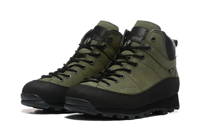 CRISPI Bege e Preto GORE-TEX Botas de trekking técnicas 22