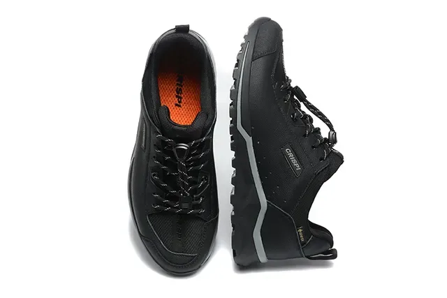 CRISPI Black and Gray Lifestyle Sneakers 7