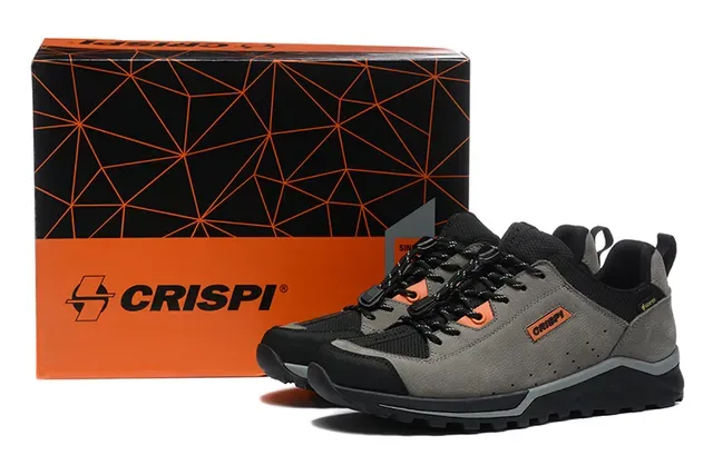 CRISPI Black and Gray Lifestyle Sneakers 10
