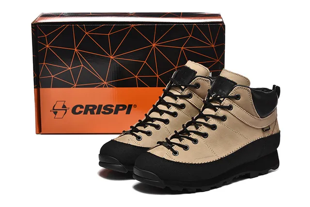 CRISPI Olive Green and Black Hiking Boots 2