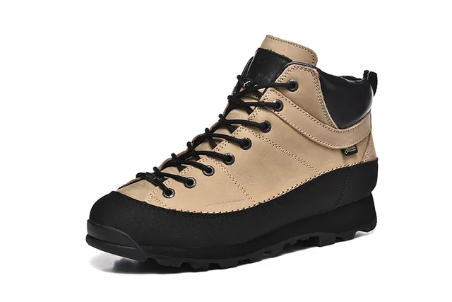 CRISPI Olive Green and Black Hiking Boots 4