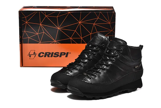 CRISPI Olive Green and Black Hiking Boots 11