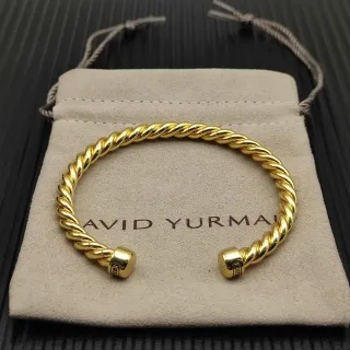 David Yurman Cable Classics Twisted Gold سوار