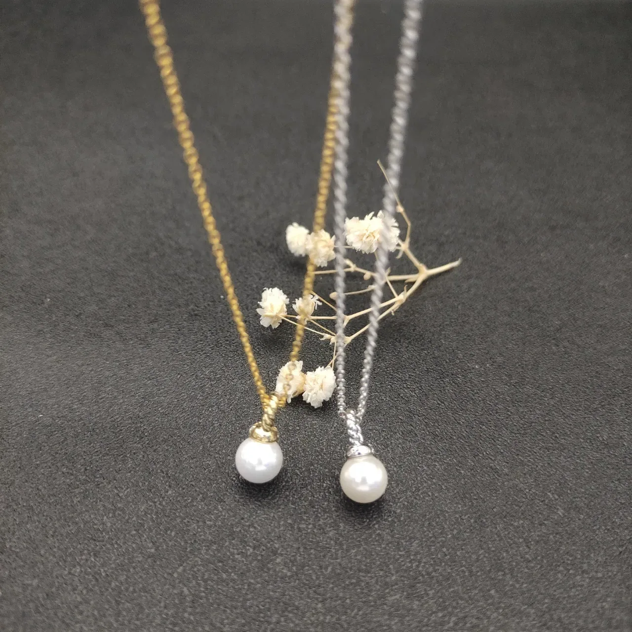 David Yurman Twisted Rope Pearl Drop Necklaces 5