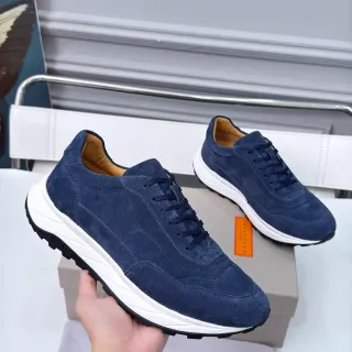 ديرسون أحذية رياضية Navy White أوضة أنيبو سول ميد سوليك سميكة