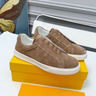Doucal's Suede Slip-On Lifestyle Sneakers