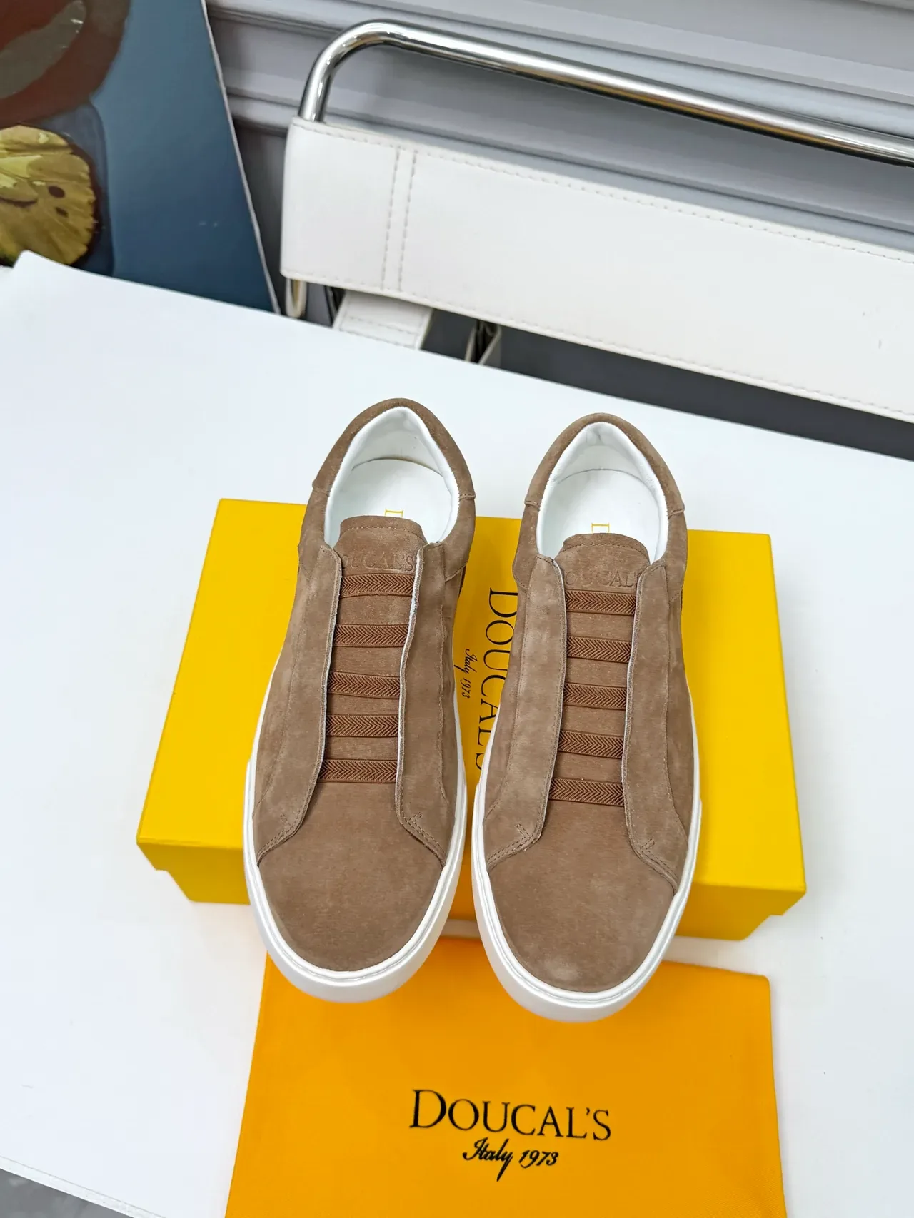 Doucal's Sneakers Lifestyle Slip-On en Suède 5
