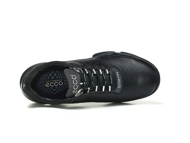 ECCO Biom Black Purple Perforated Leather Upper Sculpted Biomechanical Midsole Lifestyle Sneakers 9