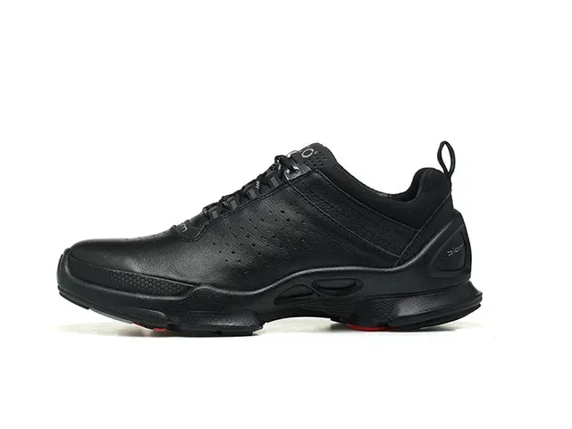 ECCO Biom Black Purple Perforated Leather Upper Sculpted Biomechanical Midsole Lifestyle Sneakers 15