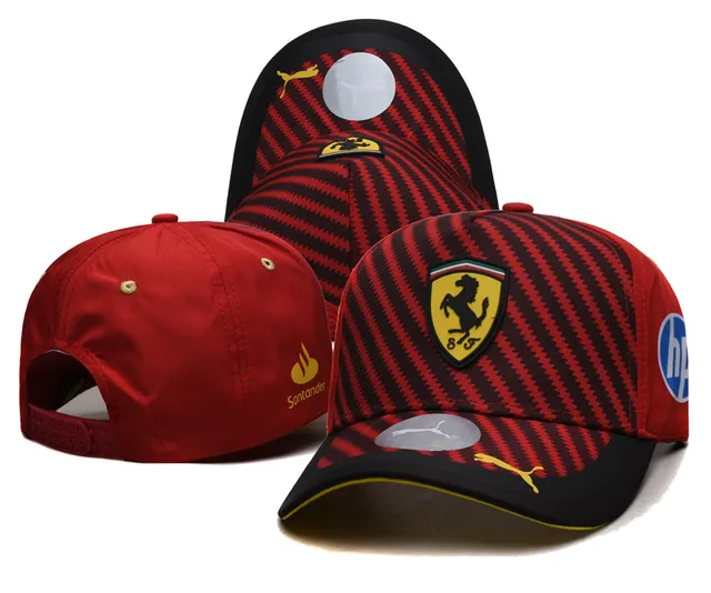 Ferrari Scuderia #44 Red Baseball Cap 3