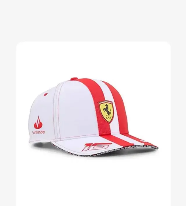 Ferrari Scuderia #44 Red Baseball Cap 7
