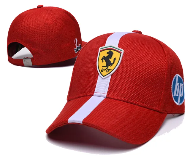 Ferrari Scuderia #44 Red Baseball Cap 11