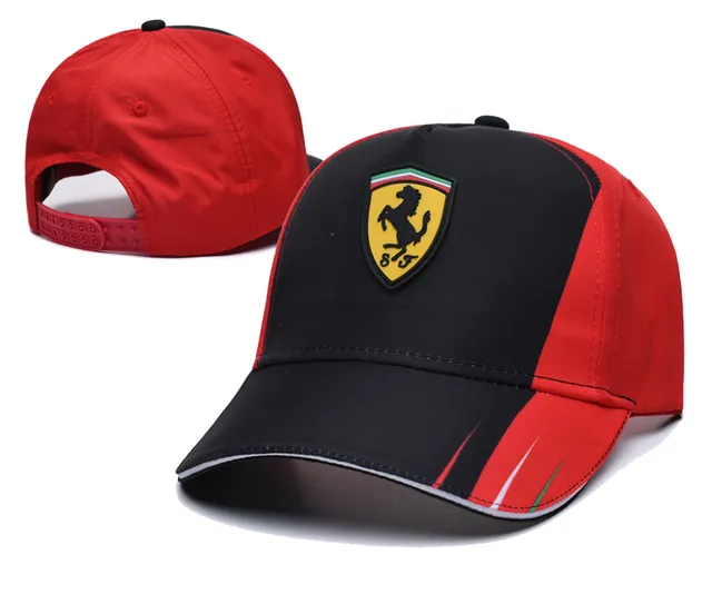 Ferrari Scuderia #44 Red Baseball Cap 12