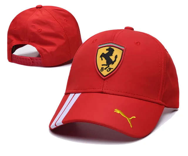Ferrari Scuderia #44 Red Baseball Cap 14