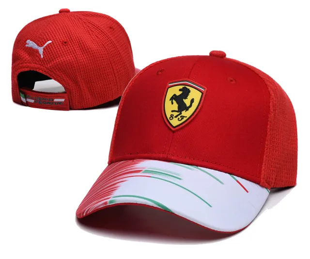 Ferrari Scuderia #44 Red Baseball Cap 15