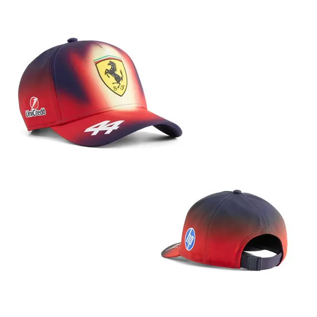 Ferrari Scuderia #44 Red Baseball Cap 21