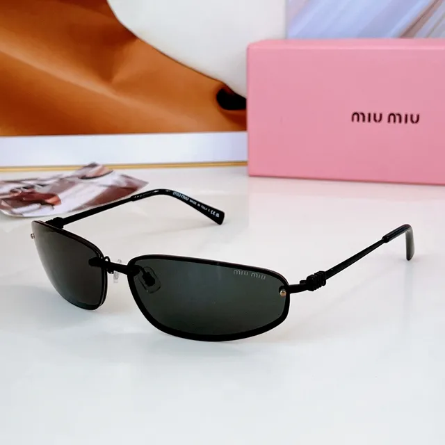 Gold Frame Amber Lens Black Temple Sunglasses 9