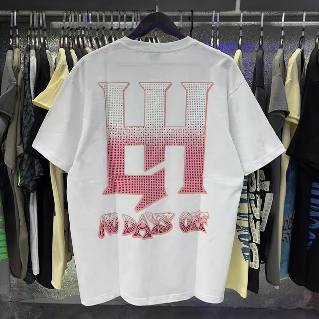 Graphic Print Rhinestone-Back Oversized T-Shirt 13