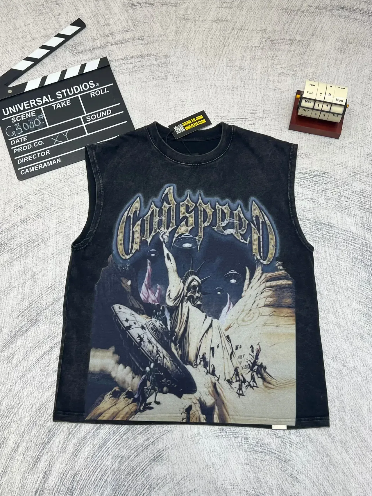 Graphic Print Sleeveless Vest Top 7