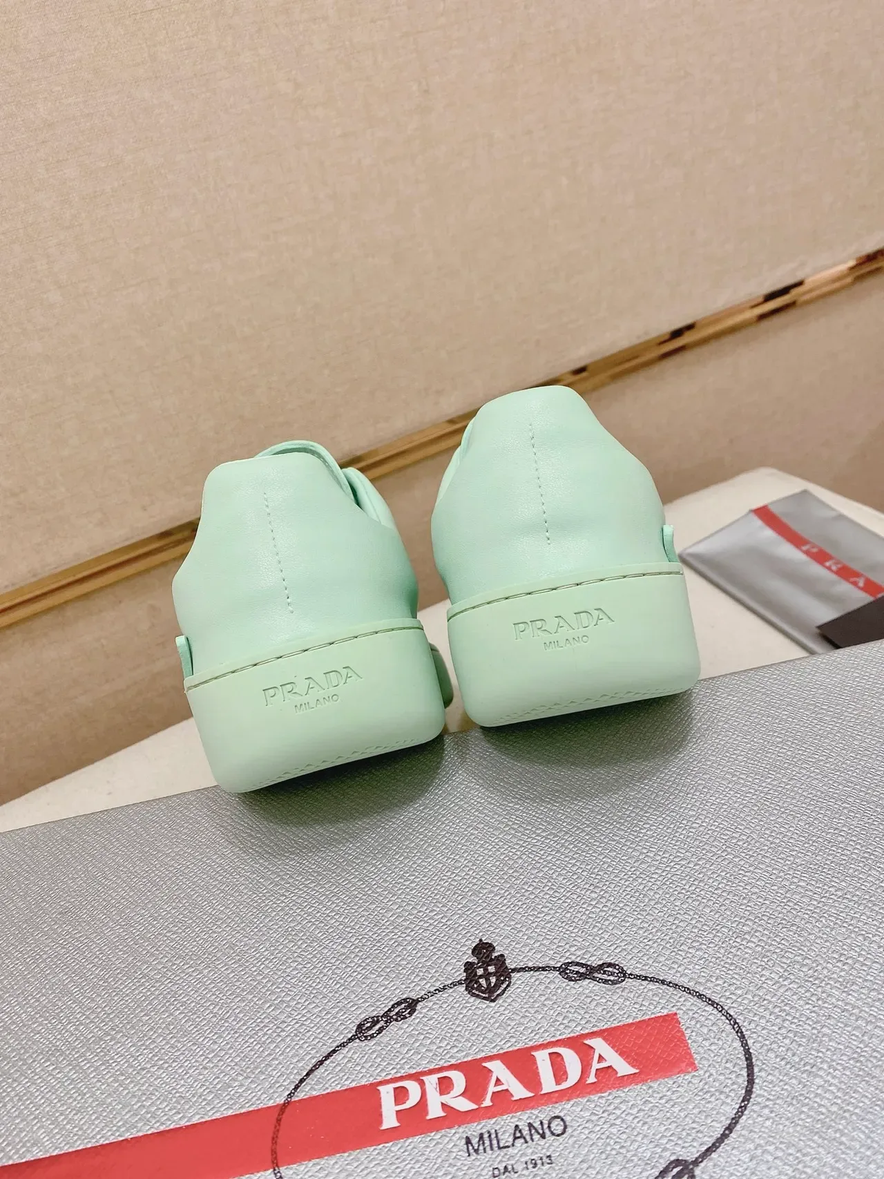Mint Green Minimalist Low-Top Lifestyle Sneaker 4