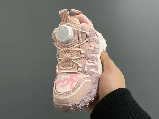 Pink Camo BOA Dial Adventure Sneakers 23
